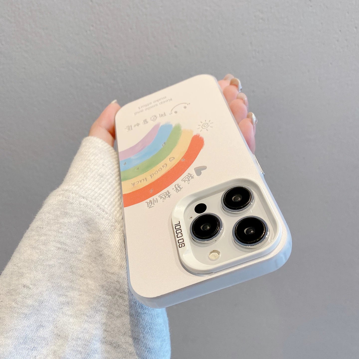 適用iphone16手機殼iphone17女蘋果15ProMax簡約ins風14彩虹13新款12/11軟殼17Air華為Pura80mate70小米17