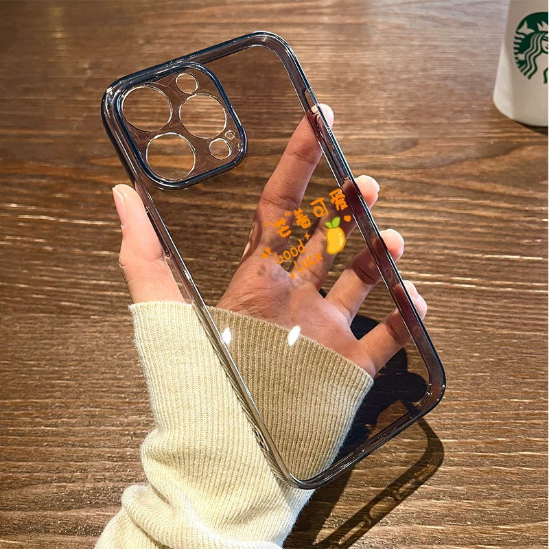 蘋果17/16手機殼iphone15女新款14plus透明13promax小清新水果12mini夏日11好看xs矽膠Air套軟xr