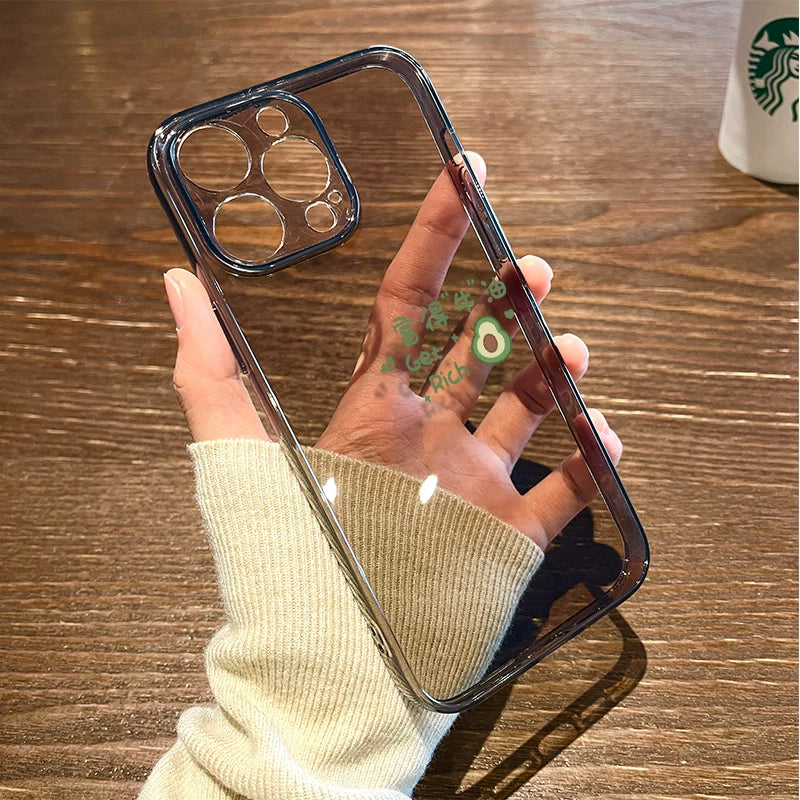 蘋果17/16手機殼iphone15女新款14plus透明13promax小清新水果12mini夏日11好看xs矽膠Air套軟xr