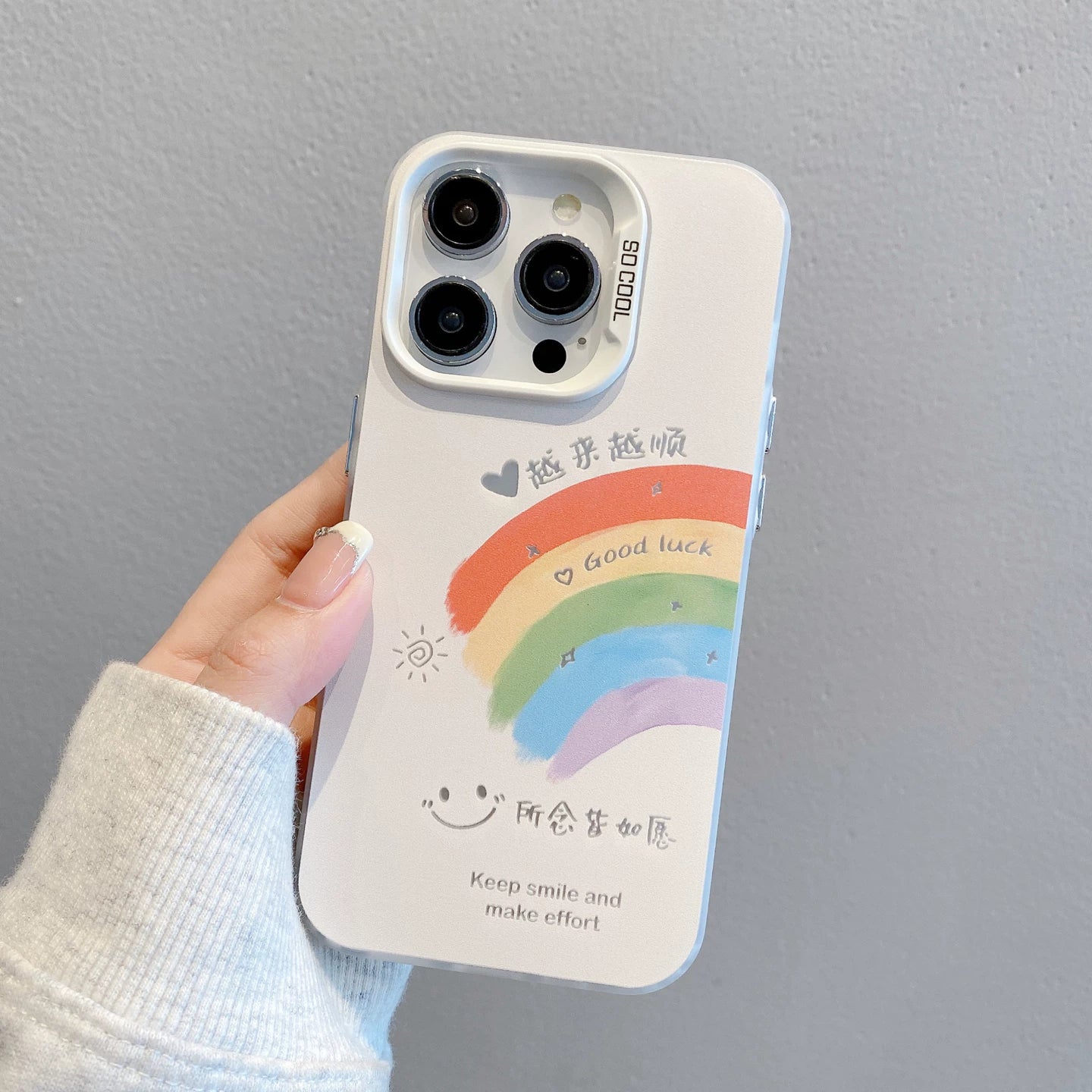 適用iphone16手機殼iphone17女蘋果15ProMax簡約ins風14彩虹13新款12/11軟殼17Air華為Pura80mate70小米17